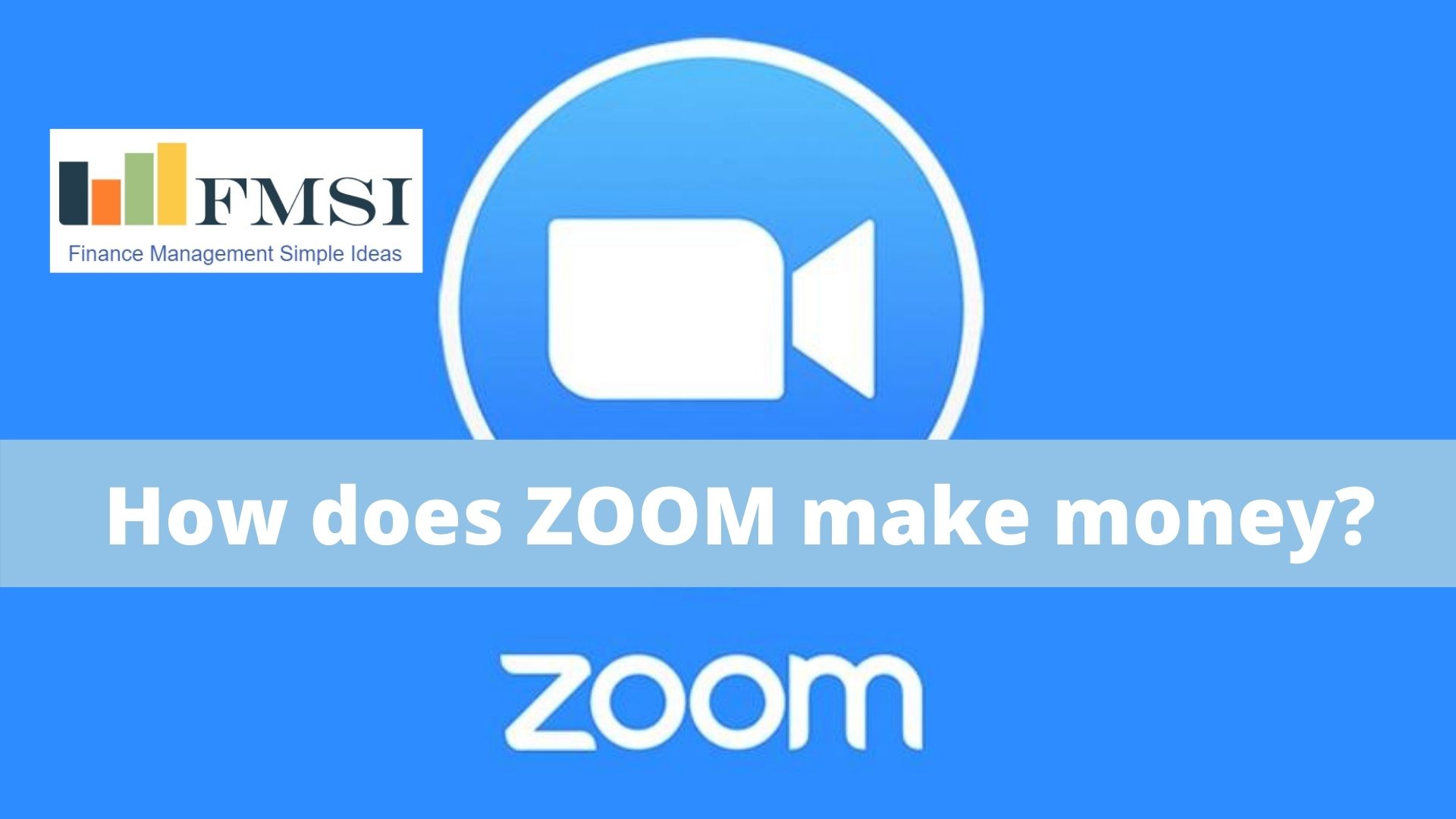 How Zoom makes money