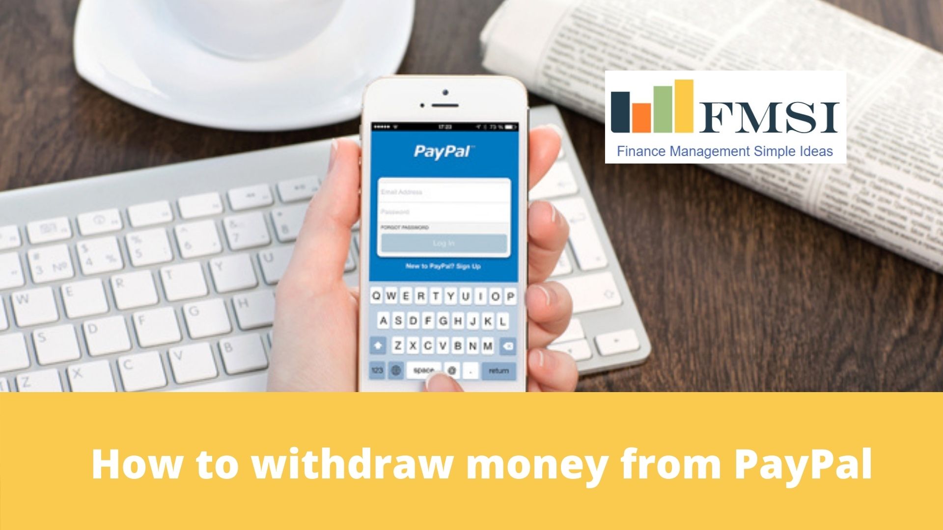 How to withdraw money from PayPal