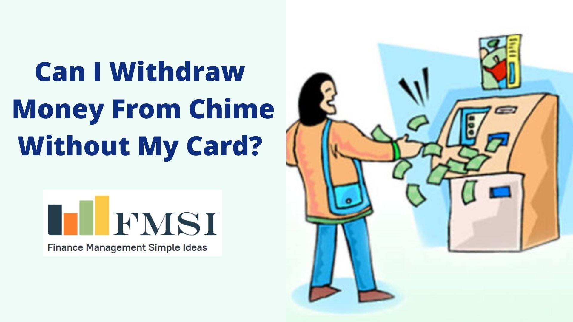 Can I Withdraw Money From Chime Without My Card