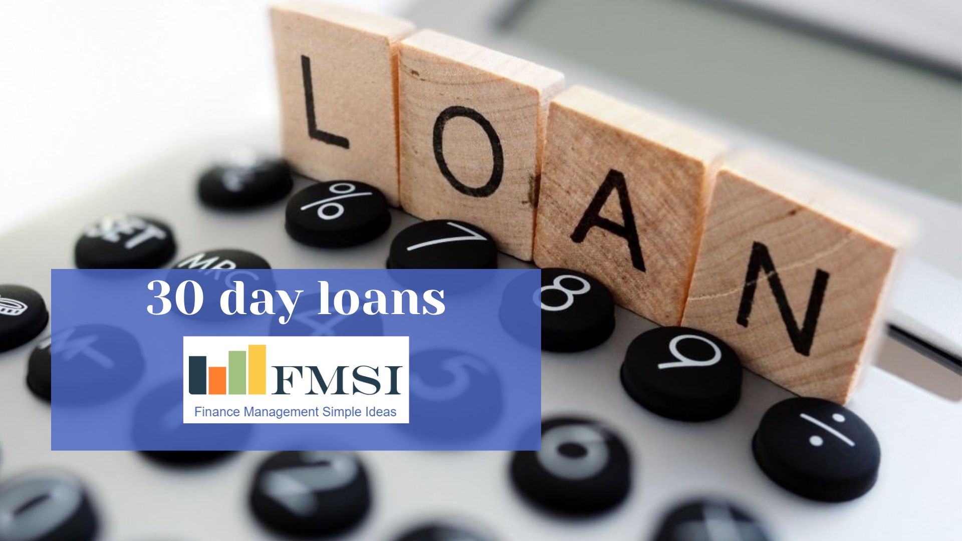 30 day loans